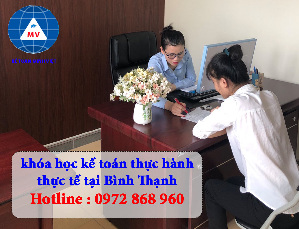 học kế toán thực hành tại bình thạnh