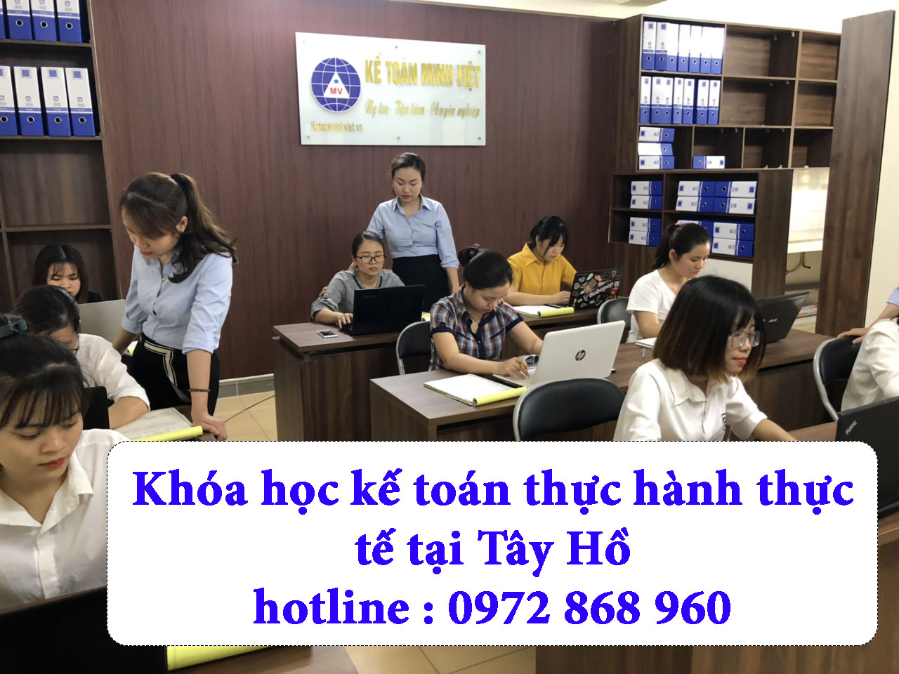 học kế toán thực hành tại tây hồ