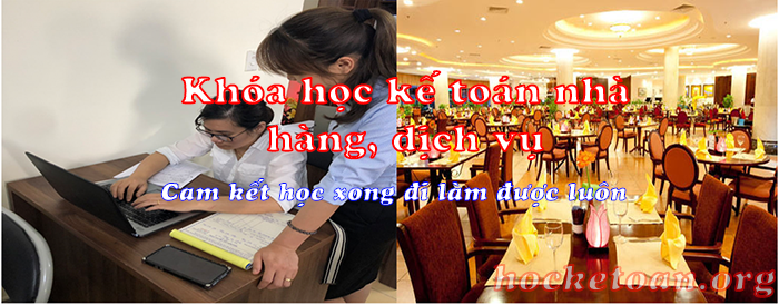 Khóa học kế toán nhà hàng khách sạn