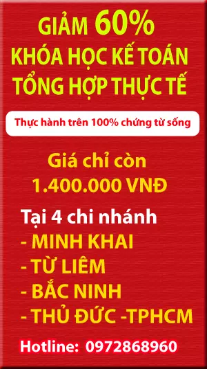 học kế toán tổng hợp